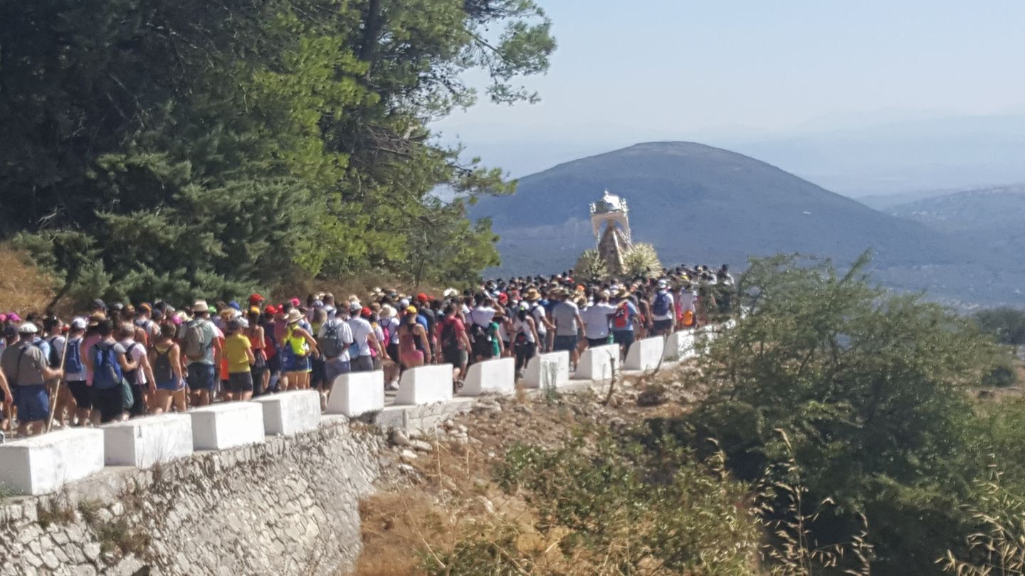 Fotos de la «Baja» de la Virgen de la Sierra 2017